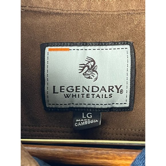 Legendary Whitetails Plaid Flannel Button down Shirt, Men's Size Large - Picture 9 of 15